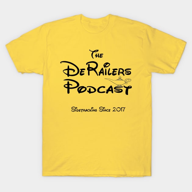 DeRailers Podcast Magical Logo T-Shirt by TheDeRailersPodcast